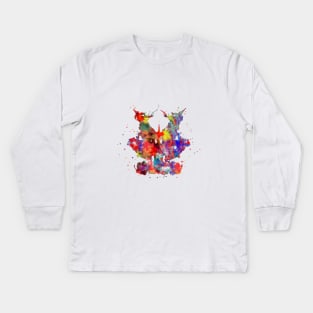 Rorschach card 9 Kids Long Sleeve T-Shirt